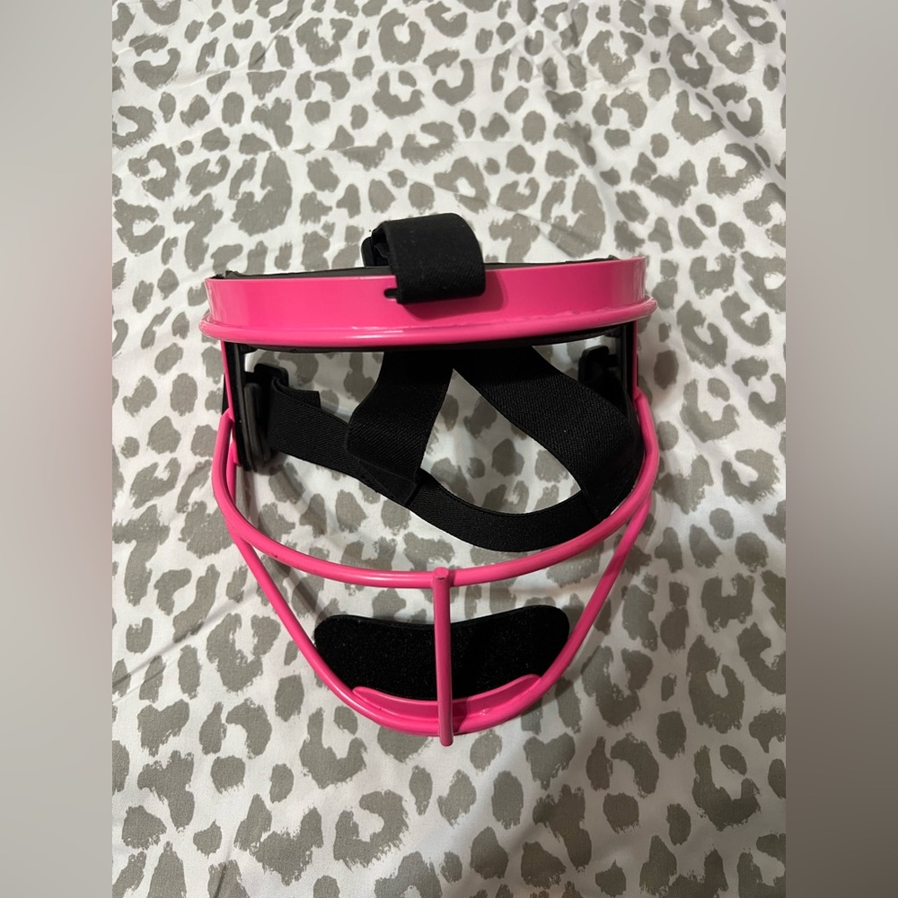 Pink Youth Softball/Baseball Face Mask